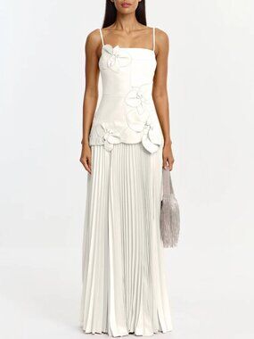 acler jeffries satin maxi dress JEFFRIES MAXI DRESS